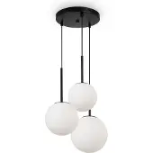 Maytoni hanglamp, Basic-model, 3 lampen, wit, dimbaar, fitting E14, 40W