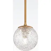 Maytoni LIGERO hanglamp, glas en metaal, messing/goud, E27, dimbaar