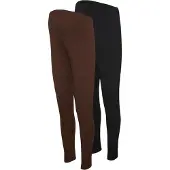 Mamalicious Leggings 'MLEmma' bruin / zwart
