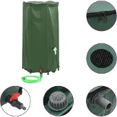 vidaXL Watertank met kraan opvouwbaar 100 L PVC