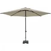 Madison Parasol Mykanos Push-Up Pe Ecru Grade 6 (250 x 250 cm)
