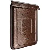 Damech Marmex brievenbus C6 koperkleur, staal, 26x18x3.5cm