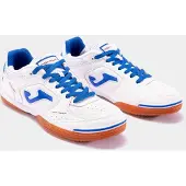 Joma Top Flex Zaalvoetbalschoenen (IN) Wit Blauw