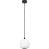Eglo Mantunalle, flexibel, zwart, wit, wit, glas, staal, glas, ovaal