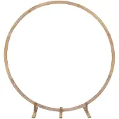 vidaXL Huwelijksboog Lichtbruin 224 x 80 x 220 cm Massief grenenhout
