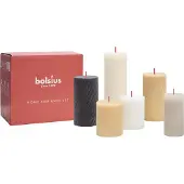 Bolsius Kaarsen Rustiek Pillow Talk (set van 6)