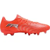 Puma Voetbalschoenen voor heren voor harde ondergrond (Rood/zilver)