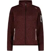 CMP - Women's Jacket Jacquard Knitted - Fleecevest 50, bruin