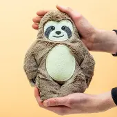Bitten Warmtekussen Knuffel - Luiaard lavendel - tarwe - magnetron