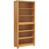 vidaXL Opslag Meubel Set met plank 2 st Naturel 80 x 35 x 185 cm