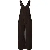 Pieces Pcaia Corduroy Tuinbroek Dames Bruin L