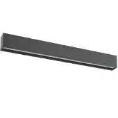 LUCANDE Wandlamp buiten Lengo, zwart, Aluminium, Modern, Wandlamp buiten