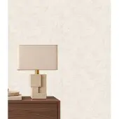 Dutch Wallcoverings Vliesbehang Renaissance Needle Point Plain White - 10 m x 53 cm - RE521061