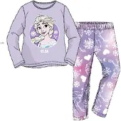 Disney Frozen Pyjama-Set Fleece Purple Maat 116