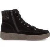 Gabor 72.835 damesschoenen - sportieve enkellaarsje, zwart, voor casual gebruik, nieuw