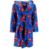 Spider-man Badjas Fleece Blue Maat 98