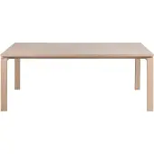 Actona Eettafel Klevik Eikenfineer Wit 200cm - Living