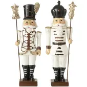 J-Line Notenkraker Polyresin Meerkleurig Medium Set van 2