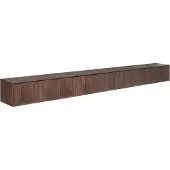 Starfurn Zwevend TV-meubel Madison Mangohout Bruin 280cm