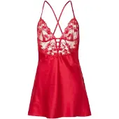Hunkemoller Slipdress Zara Rood Dames | Maat: L