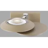 Paul Neuhaus 2L led wandlamp Pure Oculis bronce