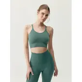 Born Living Yoga Sporttop ' Viveka ' groen