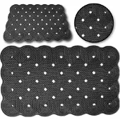ML Merkloze Antislip Deurmat 45x75 cm - Rubber Instapmat