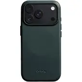 Bellroy Leather Phone iPhone 18 Pro Max Hoesje Donkergroen