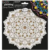 Aladine schilderen dot painting set mandala 20 cm creatief speelgoed.