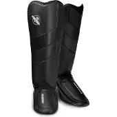 Hayabusa T3 Full-Back Scheenbeschermers - Zwart - Maat S