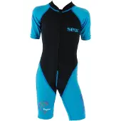 Seac Sub Dolphin 1.5 Mm Junior Shorty Met Korte Mouwen