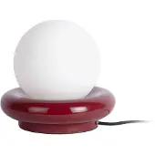 Leitmotiv Catania Ring LED Tafellamp | 1x G9 5W | Burgundy red