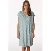 Pentik Alia Floral Lace Nachthemd met korte mouwen