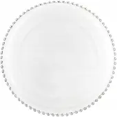 Artpol Glazen Onderschotel Mat Transparant 33x33x2 cm