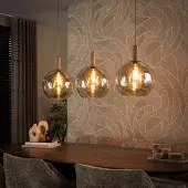 Hoyz Collection - Hanglamp Orla - Beige - 30x115x150 cm