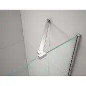 Polysan Esca Douchecabine hoek steunstang 90cm, chroom
