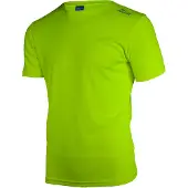 Rogelli Promo Hardloopshirt Heren - Korte Mouwen - Fluorgeel - L