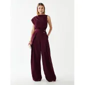 BWLDR Jumpsuit 'ARIES' bourgogne