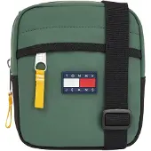 Tommy Hilfiger Heren Crossbody Tas met rits (Groen/zwart)