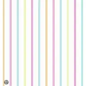 Dutch Wallcoverings Kinderbehang - Papierbehang - Strepen - Wit/Roze/Blauw