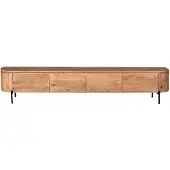 Starfurn Zwevend TV-meubel Excellent Mangohout Naturel 200cm
