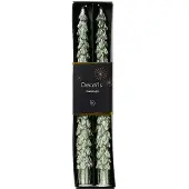 Décoris Dinerkaars paraffine d2h25 cm w.mnt 2st