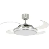 Beacon Plafondventilator Fanaway Evo1 Geborsteld Chroom