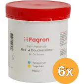 Fagron 6x Douchecreme Dr de Swaan (400 gr)
