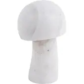 PT Living Decoratie Statue Mushroom Small Marble White