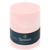 Spaas 6x Rustieke Pillarkaars ± 95 Branduren Lichtroze
