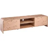Beliani WOODFORD - TV-meubel - Bruin - MDF