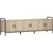 vidaXL Tv-meubel 146 x 33 x 50 cm Sonoma Eiken Bewerkt hout