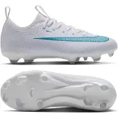Nike Mercurial Vapor 17 Academy Gras / Kunstgras Voetbalschoenen (MG) Kids Wit Turquoise