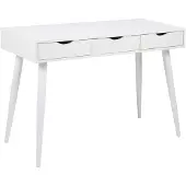 MSZ Design Rechthoekig Bureau Neptun Wit Ruw Melamine